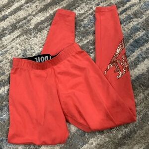 Nike Sportswear Womens Logo Athletic Leggings Workout Small